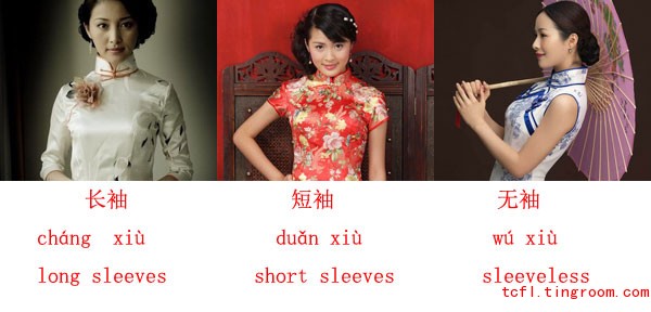 中国传统服装旗袍 Traditional Chinese Dress Cheongsam